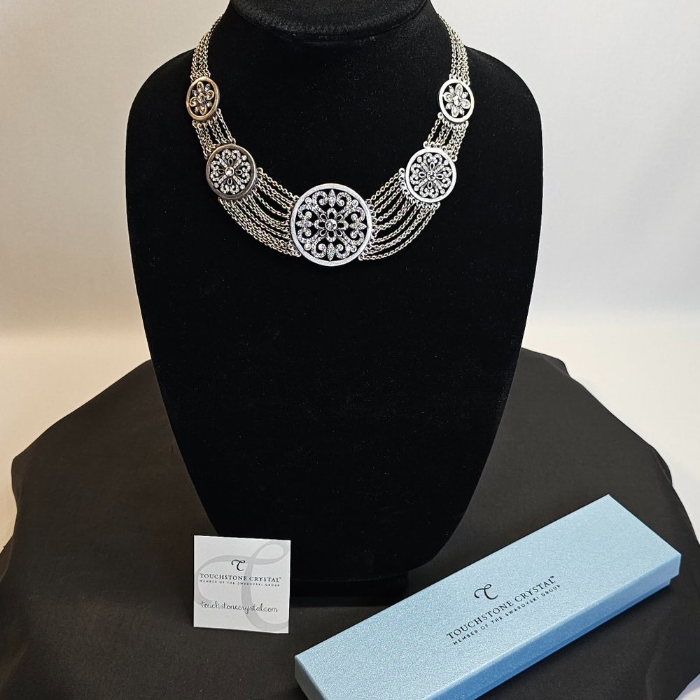 Angelique Necklace - Touchstone Crystal by Swarovski